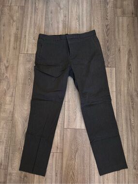 Express Men’s Photographer Size 34/32 Charcoal Gray Slim Fit Pants